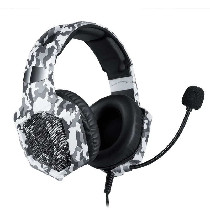 Игровая гарнитура ONIKUMA K8 PS4 Casque PC стерео наушники с гарнитурой микрофоном