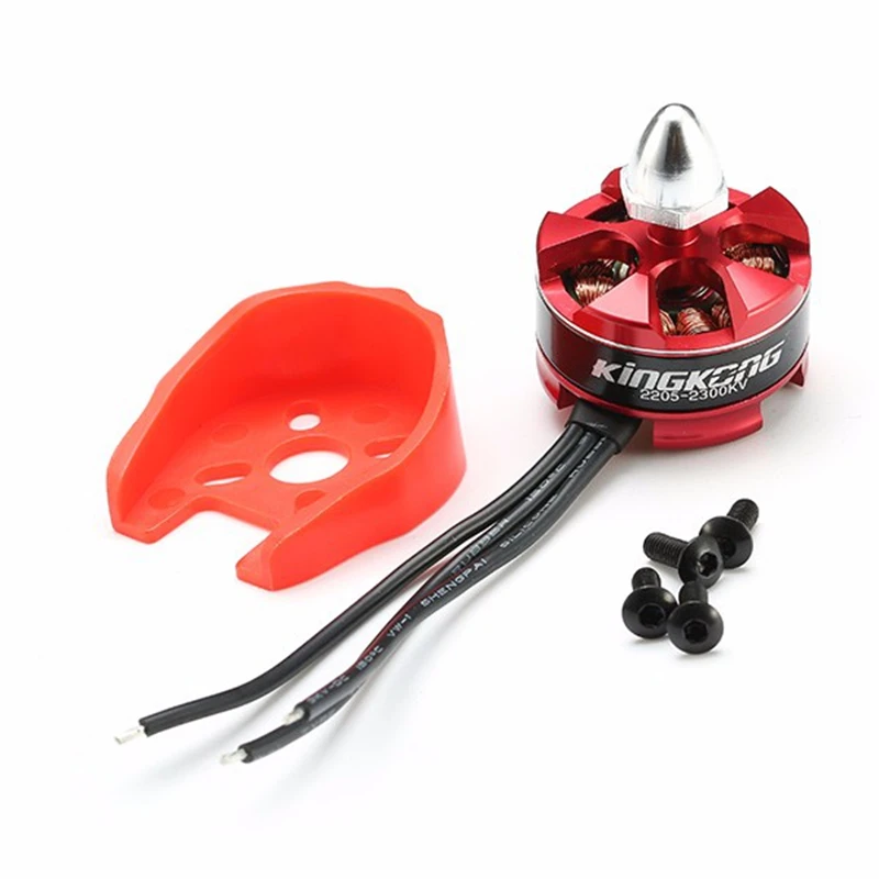 Оригинальный KINGKONG 2205 2300KV 2 до 4S CW CCW бесщеточный двигатель для радиоуправляемых