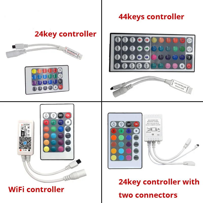 5 м 10 15 WiFi RGB Светодиодная лента Водонепроницаемая SMD5050 3528 2835 DC 12 В светодиодная
