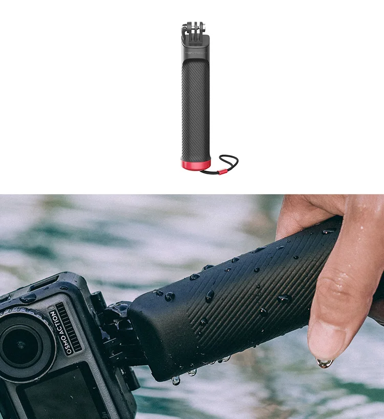 PGYTECH новая спортивная Экшн-камера DJI OSMO с плавающей рукояткой для DJI Osmo POCKET для Gopro/SJ4000/5000 аксессуары для камеры