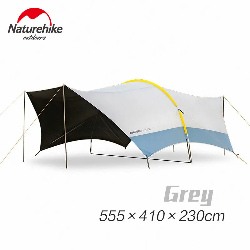 Naturehike Cloud Dome, серия, открытый тент для кемпинга, солнцезащитный козырек, большое пространство, непромокаемый тент, семейные вечерние тенты для путешествий, для автомобиля, солнцезащитный козырек