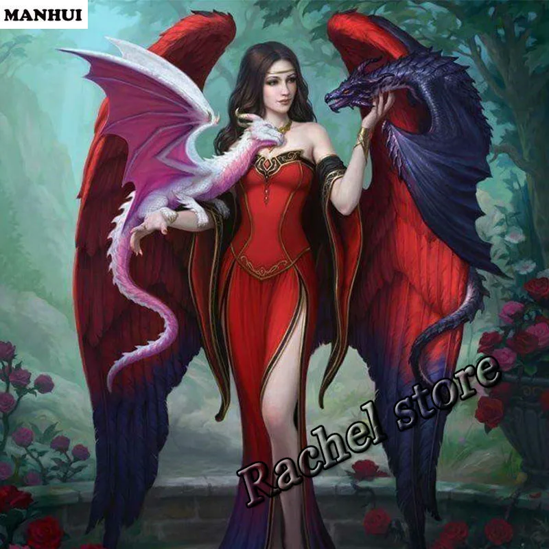 Алмазная вышивка сделай сам Набор для вышивки крестиком мозаика девушка