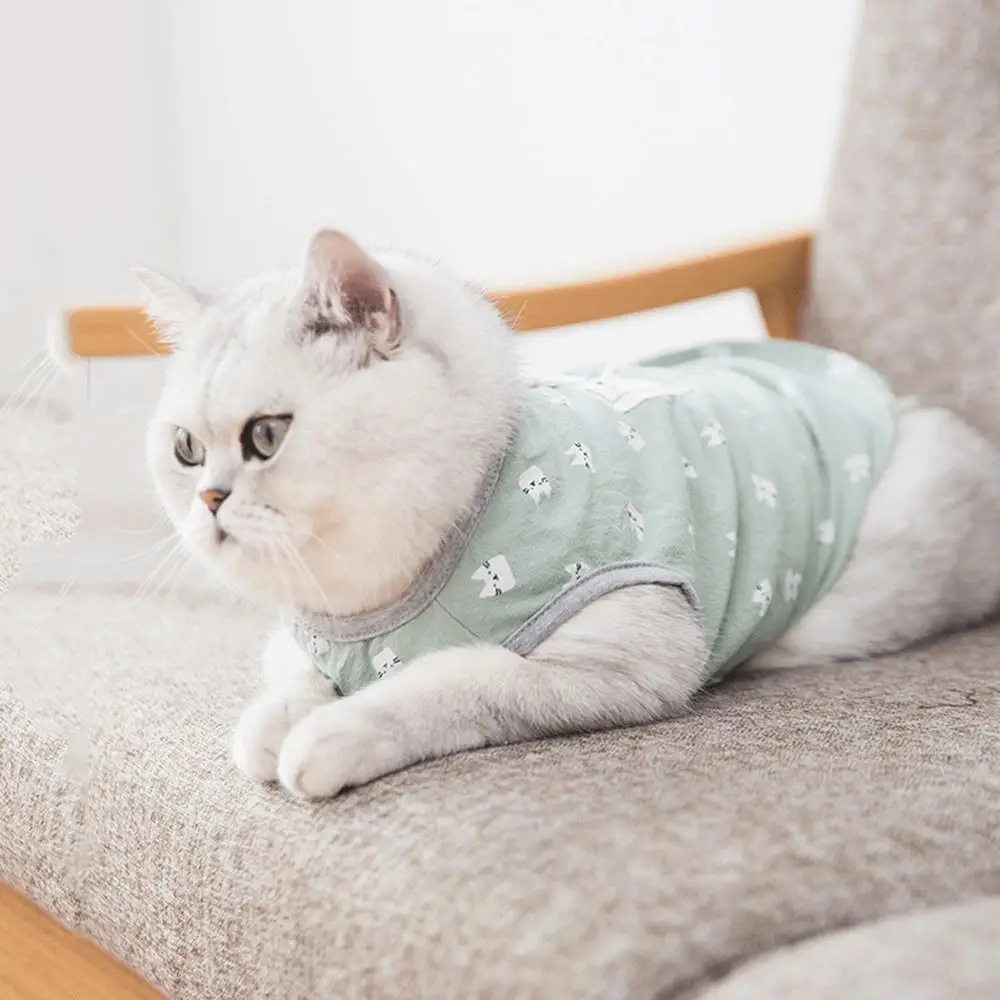 VOVOPET Cat костюм для собаки одежда Дышащие весенние Летние Одежда кошек Милый