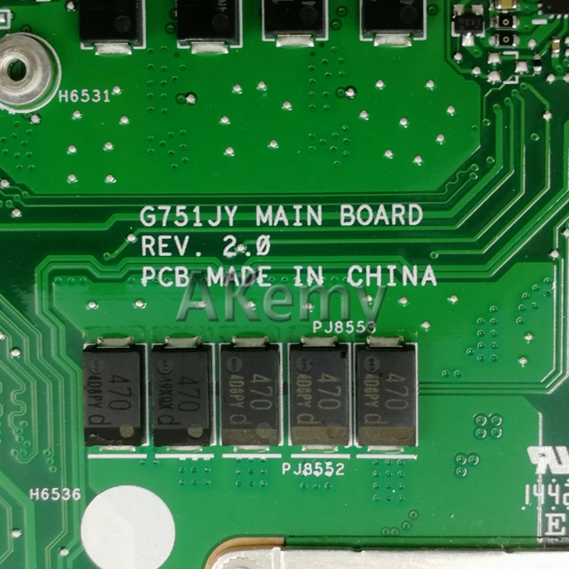 Материнская плата XinKaidi ROG G751JY для ноутбука ASUS G751JT G751JL G751J g751протестированная