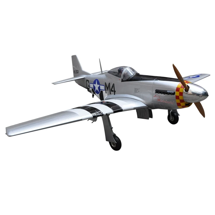 96 &quotMustang 100cc Масштаб RC самолет бензин АРФ модель самолета дерево Fix крыло США