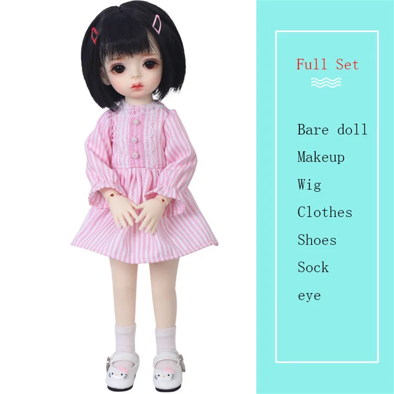 Полный комплект кукол BJD/SD для девочек мода 1/6 кукла BJD игрушка с одеждой макияжа
