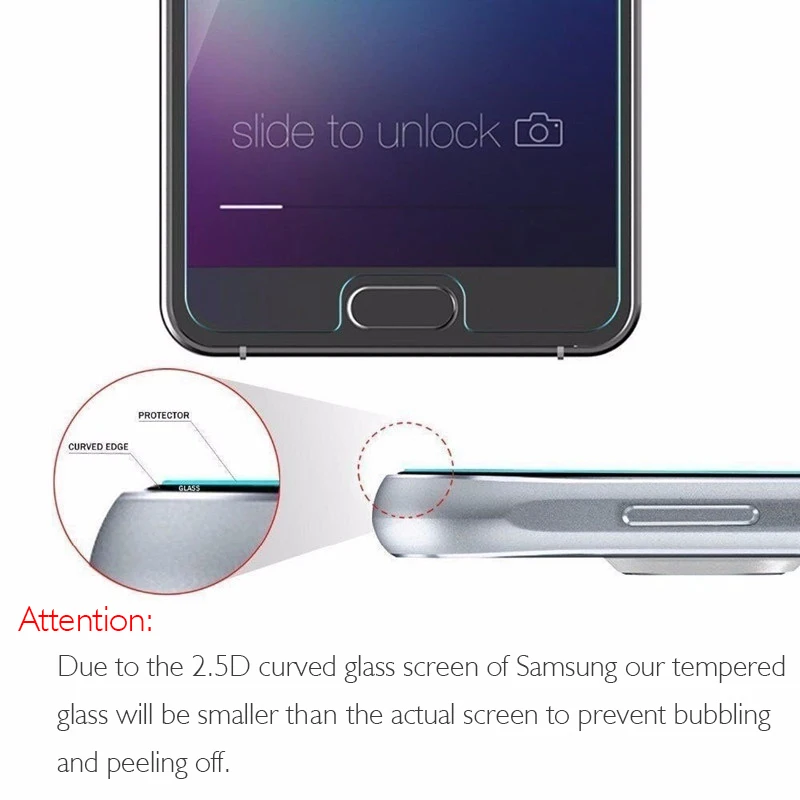 2 шт./лот закаленное стекло для защиты экрана Samsung Galaxy J1 2016 J2 Prime J3 J5 J7 2015 2017 защитная