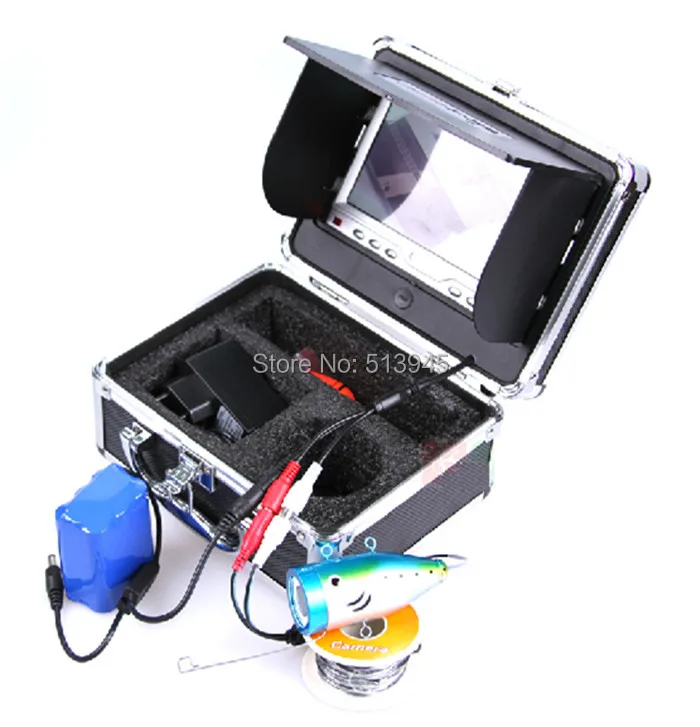 Новый 7 &quotTFT LCD Подводной Рыбалки Камеры Fish Finder Видеокамеры HD 1000TV Линии 15 м длина