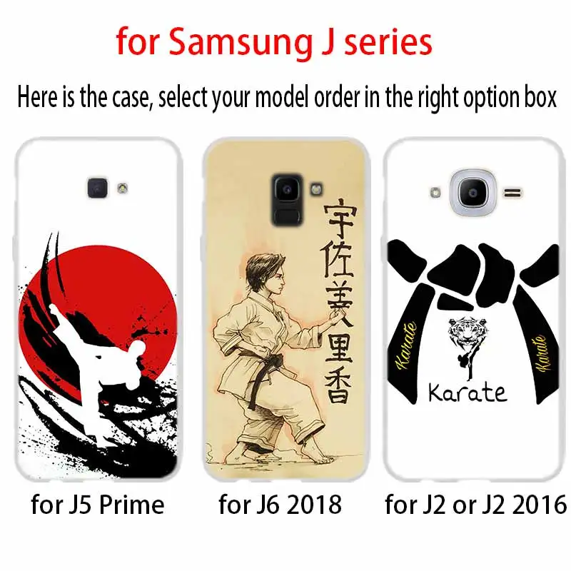 Чехол Kyokushin для телефона с символом карате Samsung Galaxy j6 J8 J7 J5 J3 J4 Plus 2018 2017 2016 J610 Prime