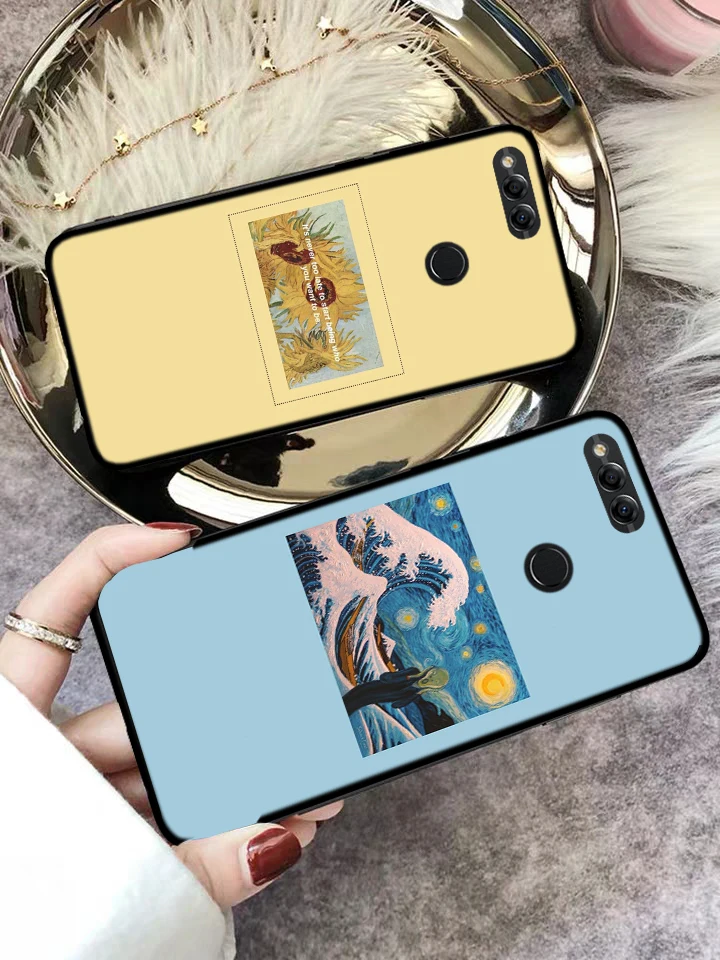 Lavaza большой книги по искусству Живопись Ван Гог силиконовый чехол для Huawei Honor 6a 7A Pro 7X8 Lite 8X 8C 9 Примечание 10