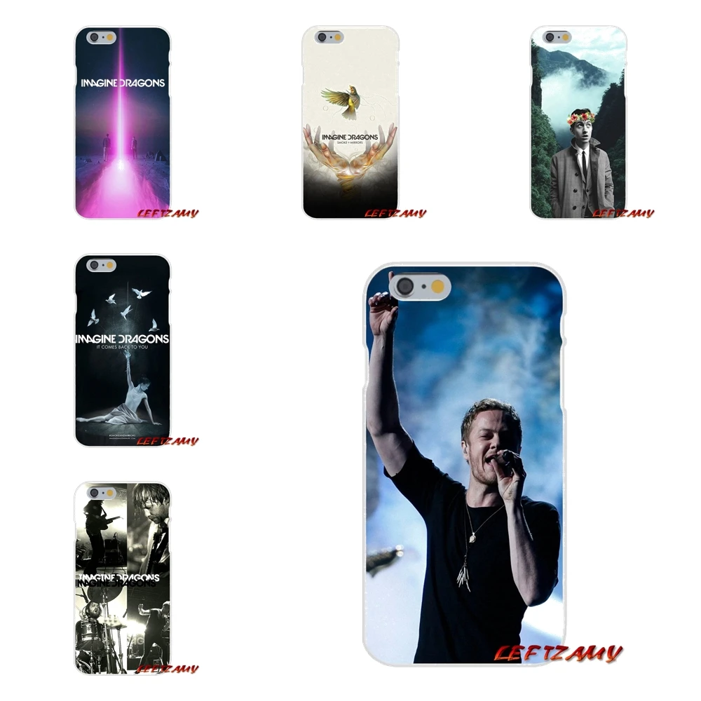Прозрачное мягкое покрытие кожи для Huawei P8 P9 P10 Lite 2017 Honor 4C 5X 5C 6X Mate 7 8 9 10 Pro Imagine Dragons