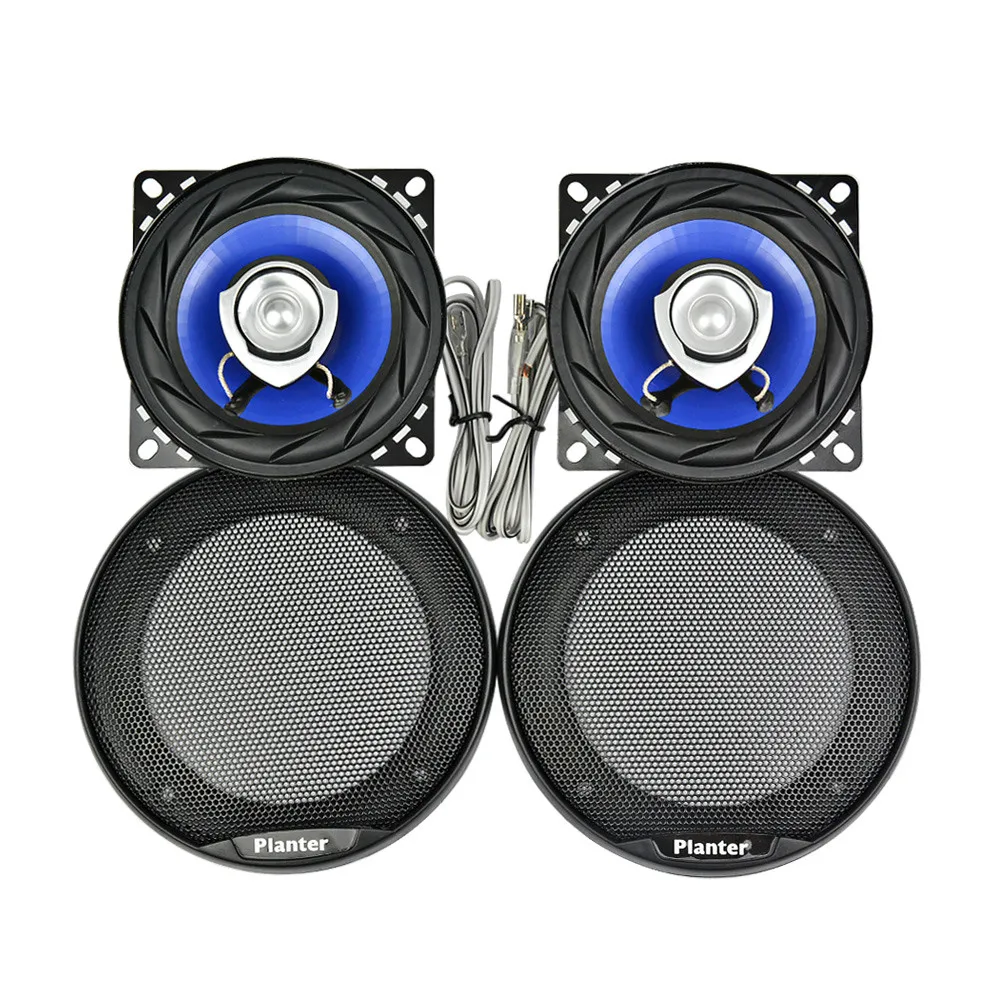 Аудио портативные колонки 4Ohm 180W коаксиальный 2 способа шт 4 дюймовые