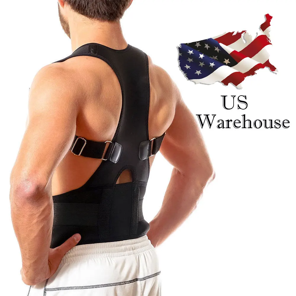 Корректор осанки для магнитной терапии поддерживающий пояс подтяжки и поддержки