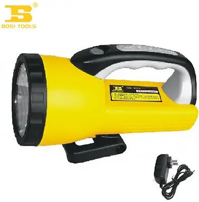 

23 12 14cm Charging Glare Working Flash Light Yellow and Black