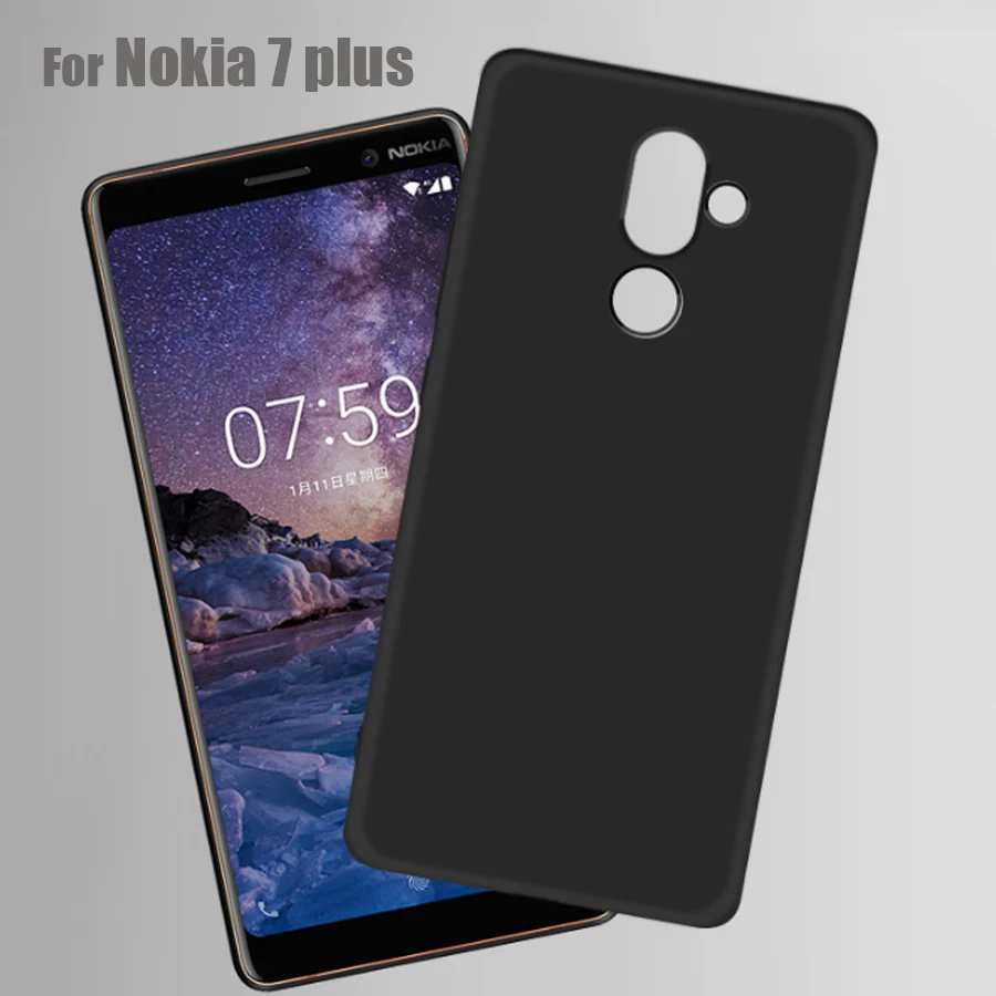 Для Nokia 6 1 7 X5 X6 X7 8 Мягкий защитный чехол для 5 9 силиконовый бампер 2018 Plus | Мобильные