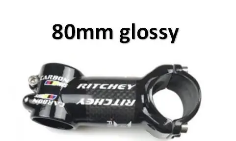 glossy 3K карбоновый комплект рулей для велосипеда MTB велосипед подъем/плоский руль и вынос и карбоновый Подседельный штырь велосипедные запчасти для горного и дорожного велосипеда XXX - Цвет: glossy