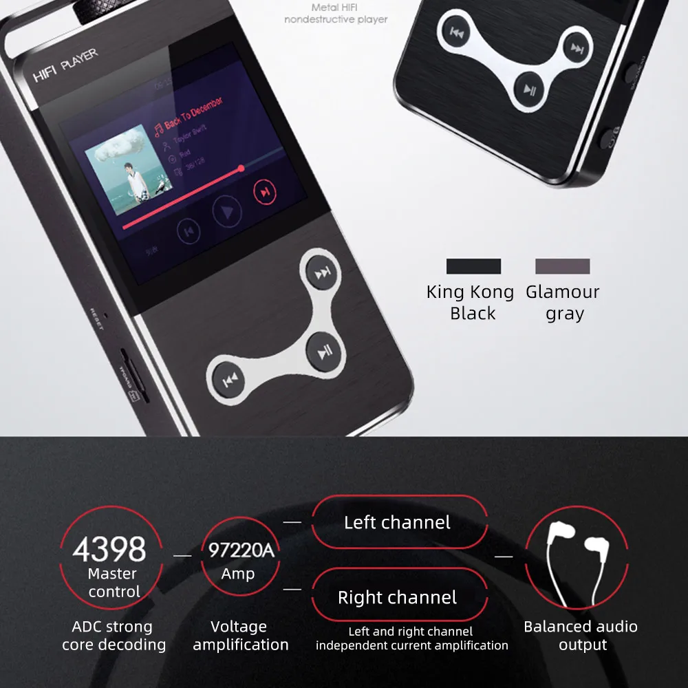 Fever портативный музыкальный плеер без потерь DAP MP3 высококачественный Hi Fi DAC + DSD