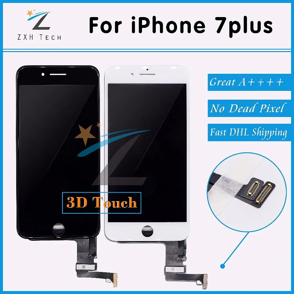 Класс AAA для iPhone 7 ЖК-дисплей экран Замена объектива Pantalla plus Ecran сенсорный