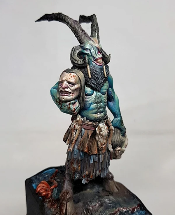 

1:24 Resin Figure Model Ke Magic Game Character Gottman Beast 75mm R33