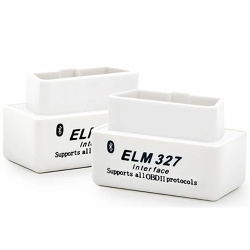 Новинка 2019 V2.1 Белый Супер Мини ELM327 Bluetooth OBD2 сканер умный автоматический