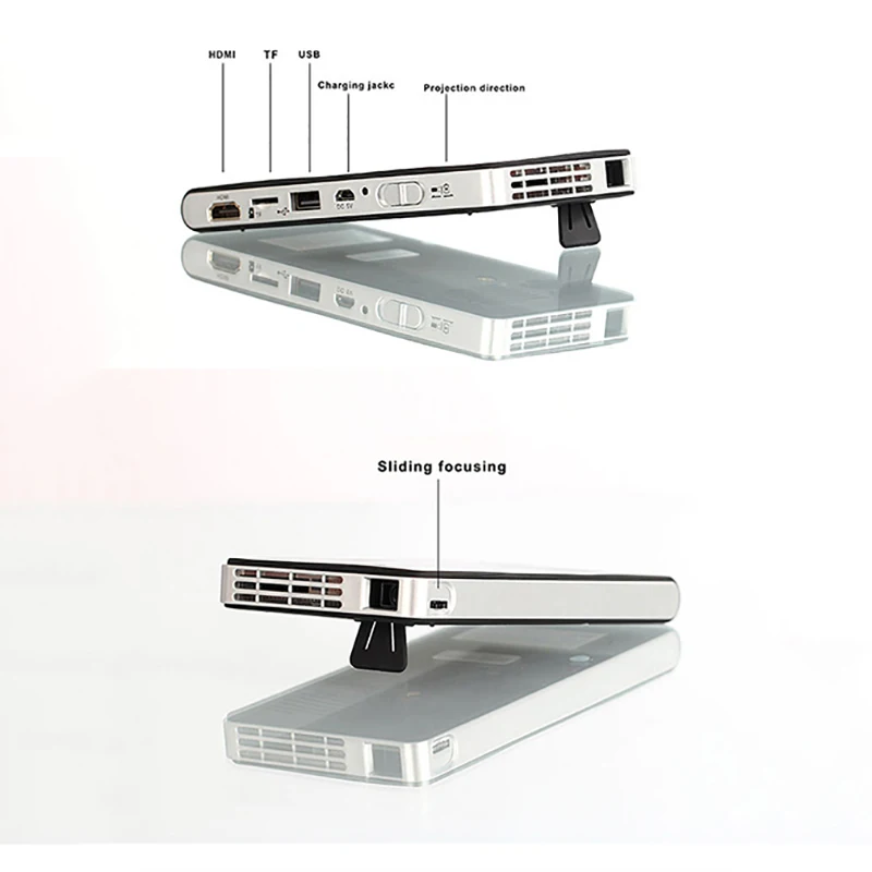 ALSTON DLP100WM мини DLP проектор Android мультимедийный встроенный WIFI Bluetooth HDMI поддержка 1080P