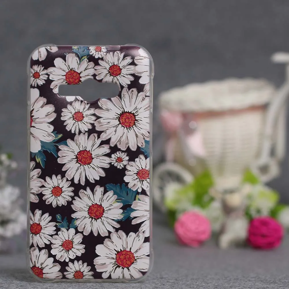 Мягкие силиконовые чехлы для Samsung Galaxy J1 Ace J110 чехол телефона ace 3D Relief Priting TPU задняя