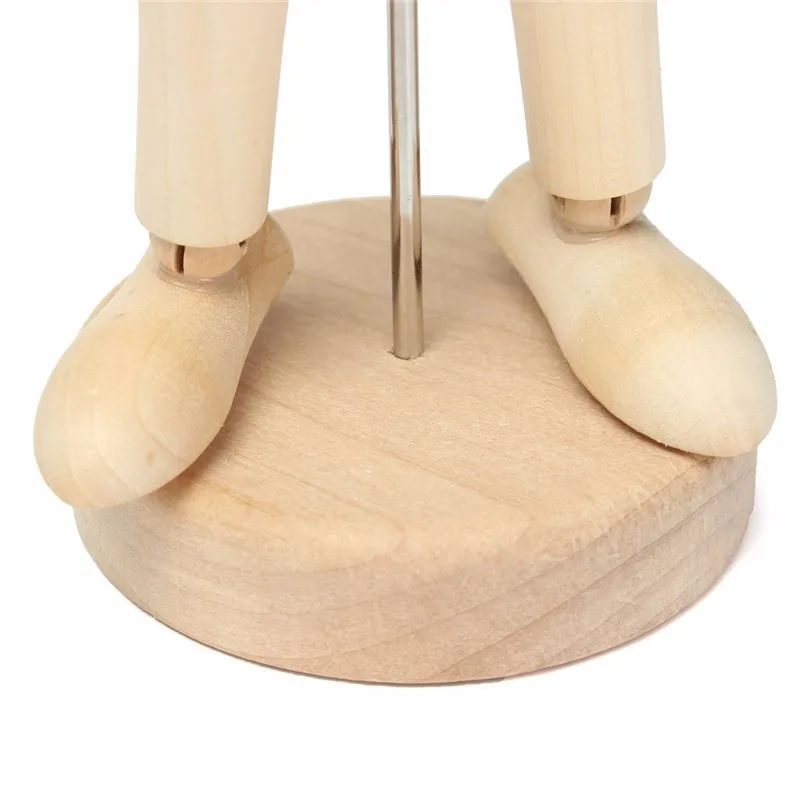 Деревянный манекен с подвижными конечностями модель человеческого манекена для