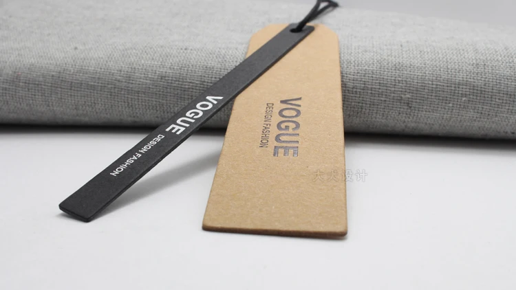 Бирки из крафт-бумаги печать на заказ подвесная бирка для одежды ценников