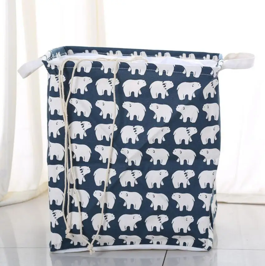 Корзина для белья AU808 с мультяшными животными|storage basket|storage buckettoy storage basket |