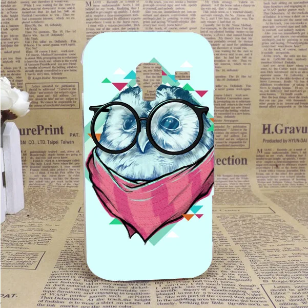 Новый стиль с красочными рисунками anmals дизайн шаблон жесткий чехол для samsung Galaxy Ace