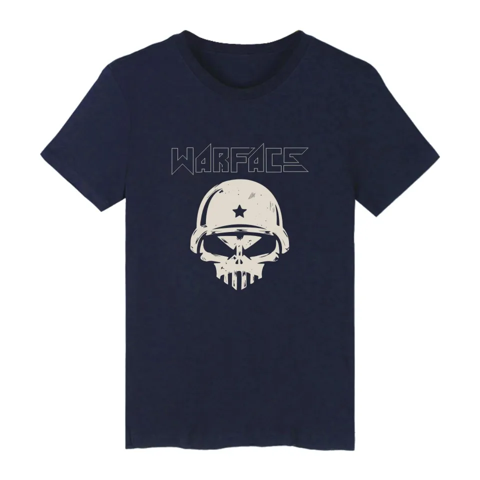 LUCKYFRIDAY Warface футболка для фитнеса мужчин 2017 camisa masculina черная с коротким рукавом