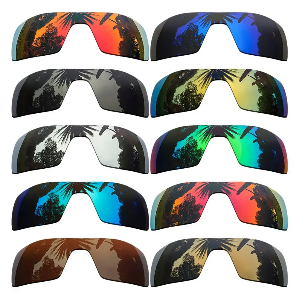 Сменные поляризационные зеркальные линзы Oakley масляная оправа несколько