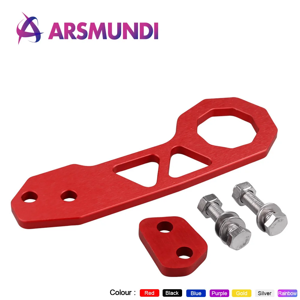 JDM СТИЛЬ гоночный задний буксировочный крючок из алюминиевого сплава для honda civic с