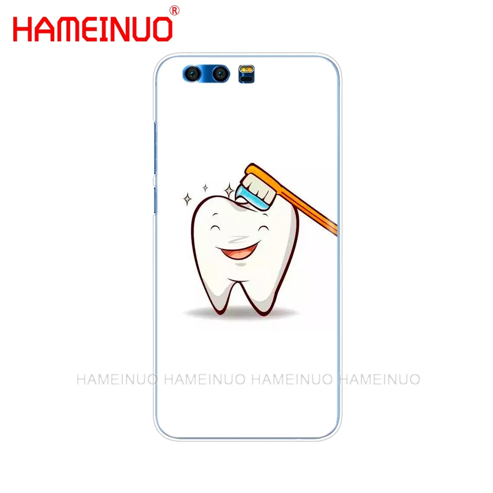 HAMEINUO стоматологический коронозубый чехол для телефона Huawei Honor 10 V10 4A 5A 6A 7A 6C 6X 7X 8 9