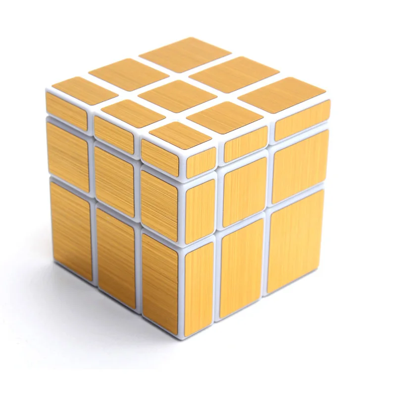 2019 Новый Shengshou 3x3x3 магический скоростной куб зеркальные блоки серебряные