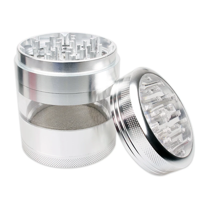 Большая мясорубка для специй табачная травяная мельница 4 шт.-3 дюйма