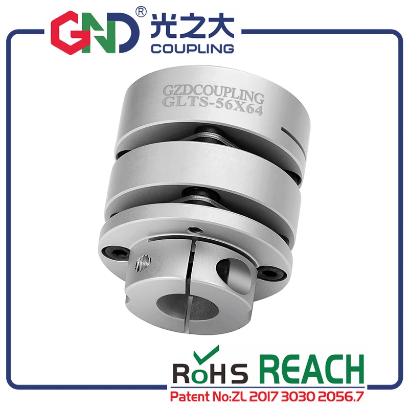 GND double diaphragm flexible coupling aluminum alloy clamp for shaft encoder couples stepmotor connect quick coupler CNC | Обустройство