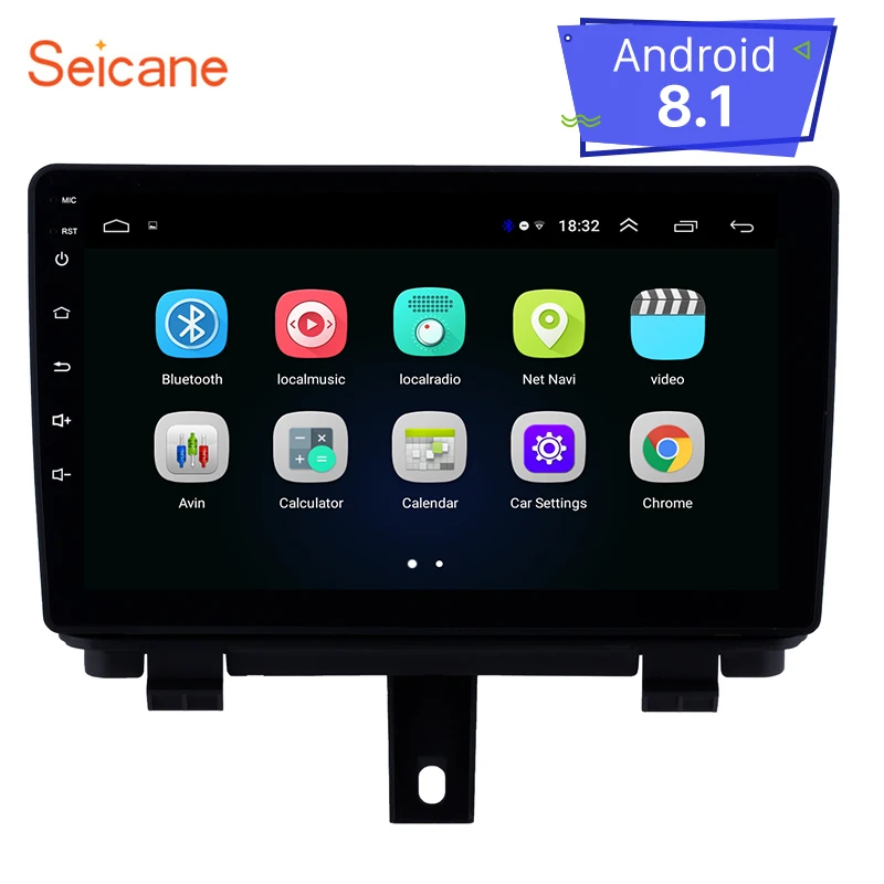 Seicane Автомобильный GPS навигационный блок для AUDI Q3 2013 2017 Android 8 1 9 дюймов авто радио