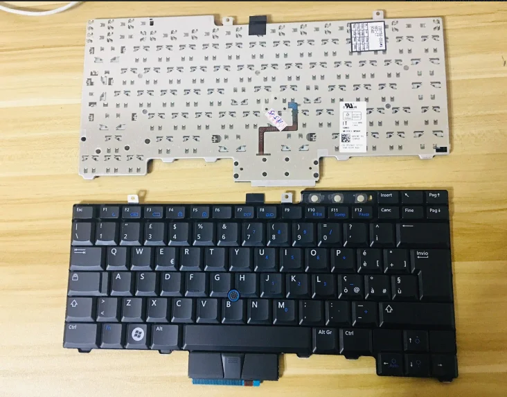 Клавиатура для ноутбука Dell Latitude E5300 E5400 E5500 E5410 E5510 E6400 E6410 E6500 E6510 Испанский/японский/Чешский/итальянский/Корейский/Венгерский