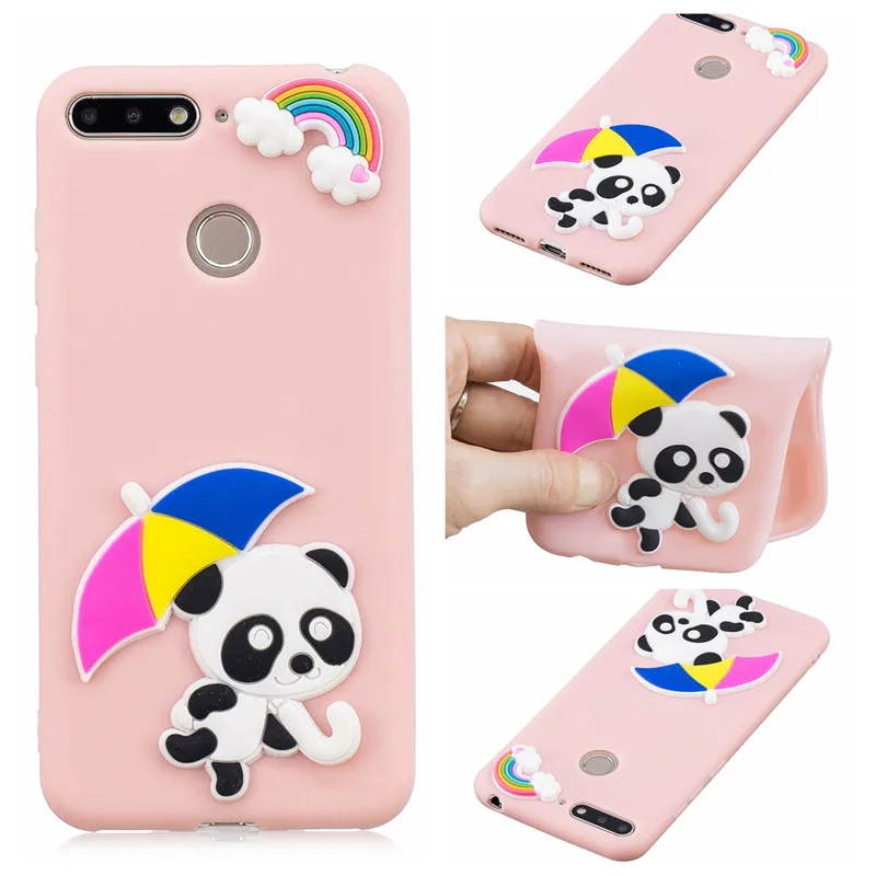 Мягкий силиконовый чехол с объемной пандой для домашних животных и собак ярких