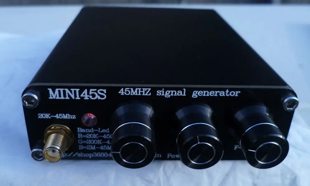 Генератор сигналов MINI45S 20k 45 МГц с потенциометром и регулировкой