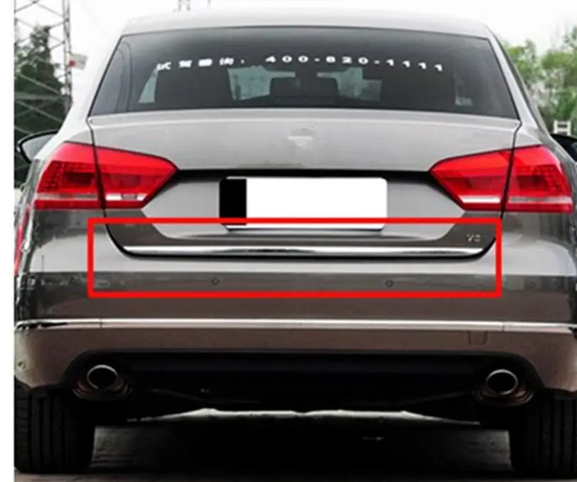 Хромированная накладка на заднюю дверь багажника для PASSAT B7 2011 2012 2013 2014