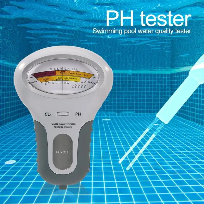 Тестер качества хлорной воды PC102 CL2 портативный измеритель PH для