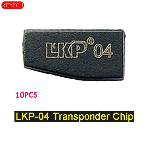 

Keyecu 10PCS LKP-04 LKP04 128Bit Ceramic Transponder Chip Copy H chip for Toyota H-Key