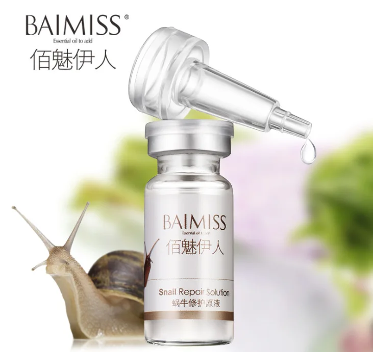 

10ml The snail concentrate facial essence Whitening hydrating acne removing blain to imprint blain scar