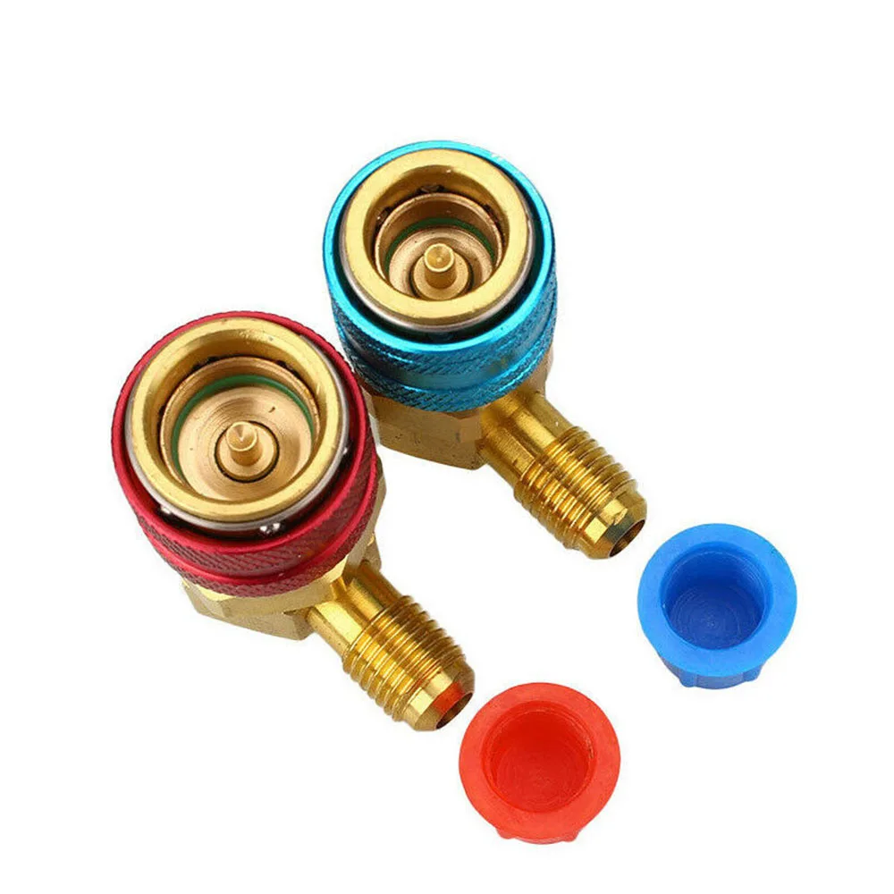 1 пара автомобильный адаптер Freon R134A Высокий Низкий разъем быстродействующий