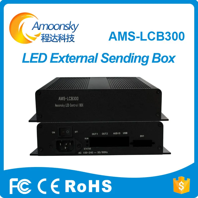 Free shipping Linsn Colorlight Nova Card External Sending Box Used For Installing Full Color LED Display Control Cards