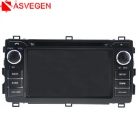 asvegen touch screen car android multimedia radio cd dvd player gps navigation audio video stereo system for toyota auris 2013
