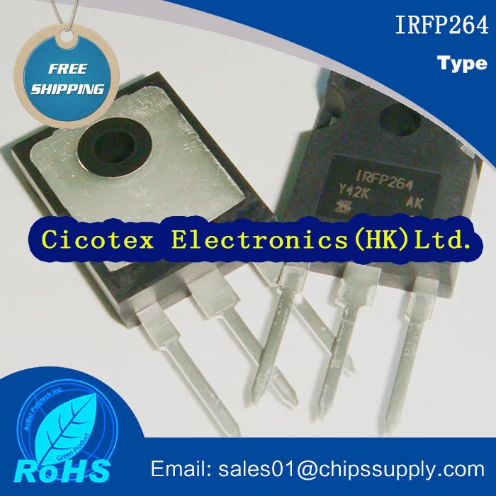 

IRFP264 250v 38a to247 field effect transistor