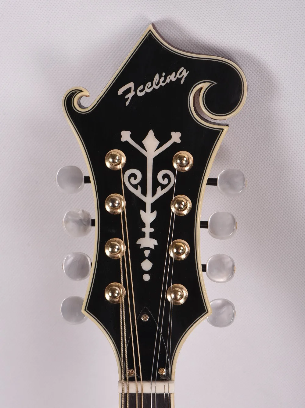 Feeling Handmade F sytle mandolins Западный инструмент, завод прямой, 200DF Массив ели Топ